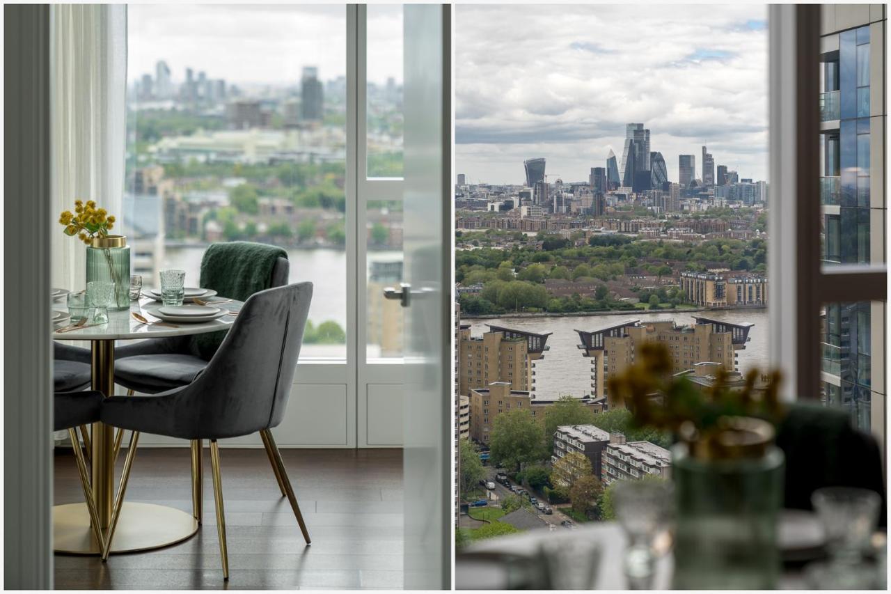 Apartment Luxurious Spacious 2bed Skyline River Views By Canary Wharf